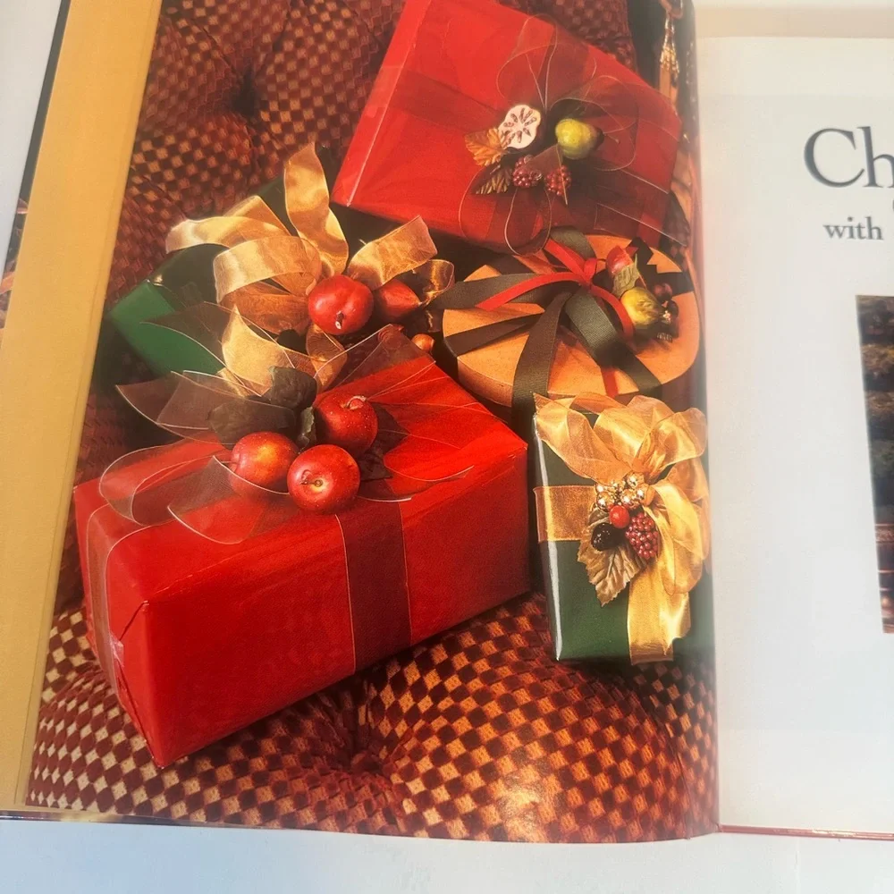 Christmas with Southern Living 1997 Hardcover Holiday‎ Recipes Decorating Book